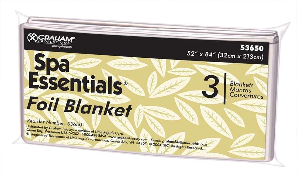 GRAHAM Pre-Cut Foil Blankets 3/Pk