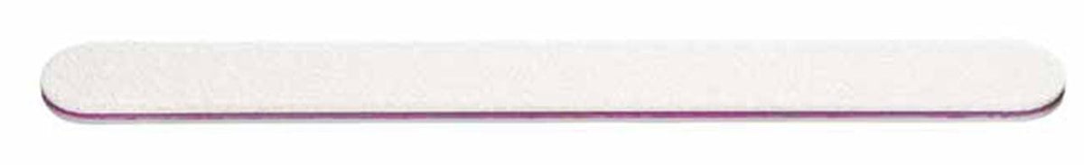 SILKLINE White Cushion Nail File, Purple, 100/100