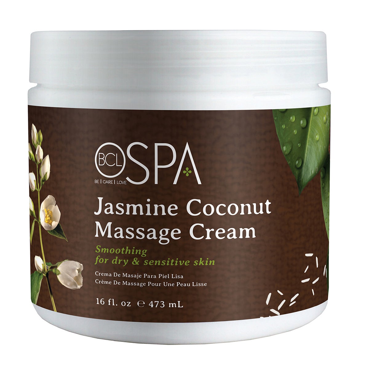 Dannyco - Spa Massage Cream Jasmine Coconut 16oz