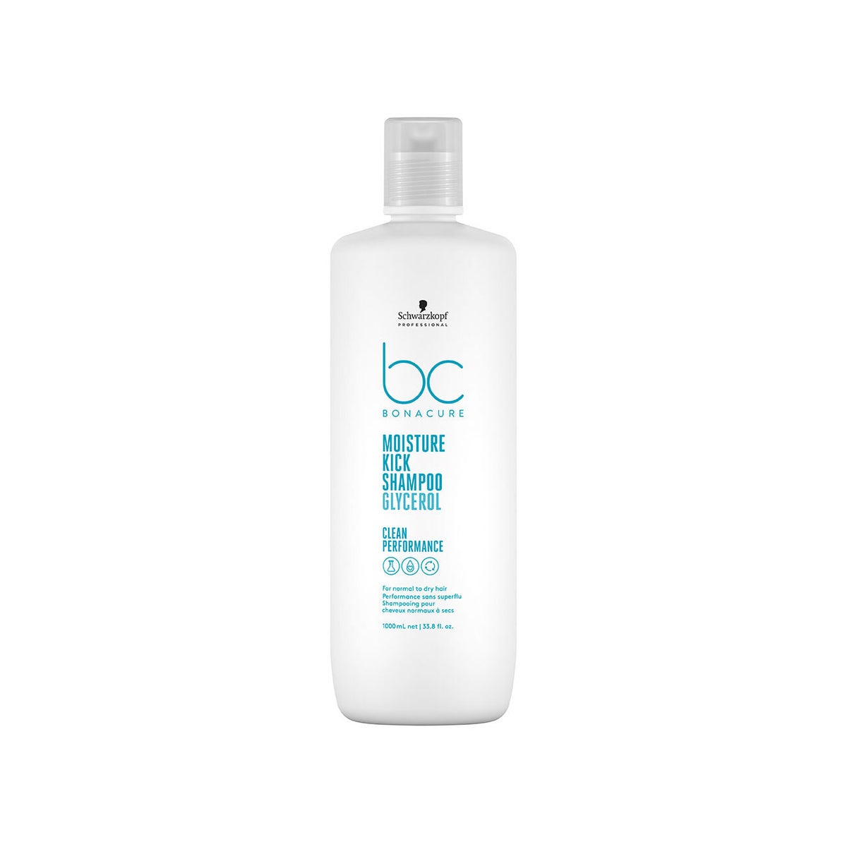 BC Bonacure Moisture Kick CLEAN Shampoo (1000ml)