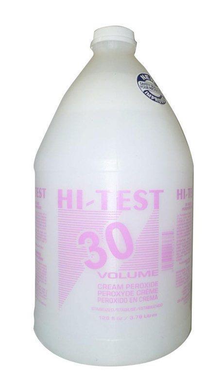 Crema Devel Hi Test de 3,6 litros y 30 volúmenes, galón