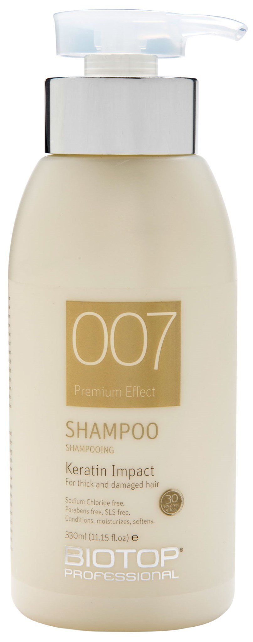 Biotop - 007 Keratin Impact Shampoo 330ml
