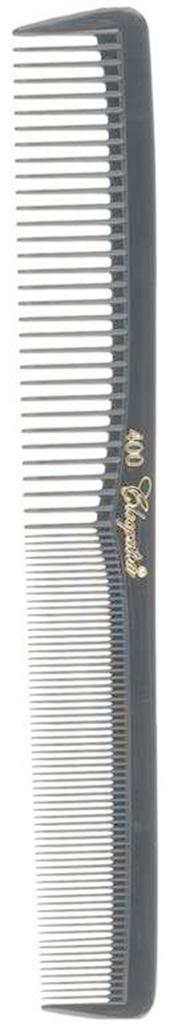 KREST CLEOPATRA Wave Comb with Ruler Measure Grey