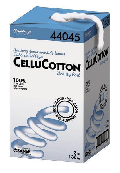 CelluCotton 100% Cotton Coil 3lbs/Box