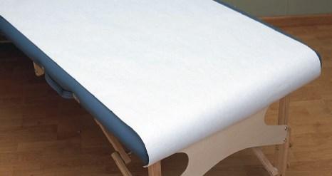 Rollo de papel para mesa, textura suave, 21 x 225 pulgadas (12/caja)