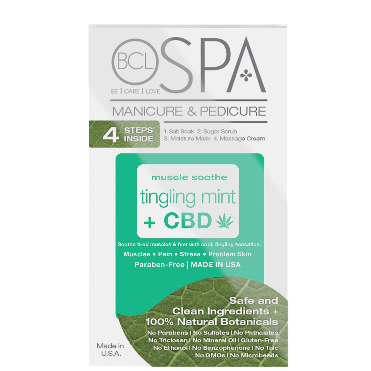 Dannyco - Spa Complete 4-step System Tingling Mint + CBD 0.5oz