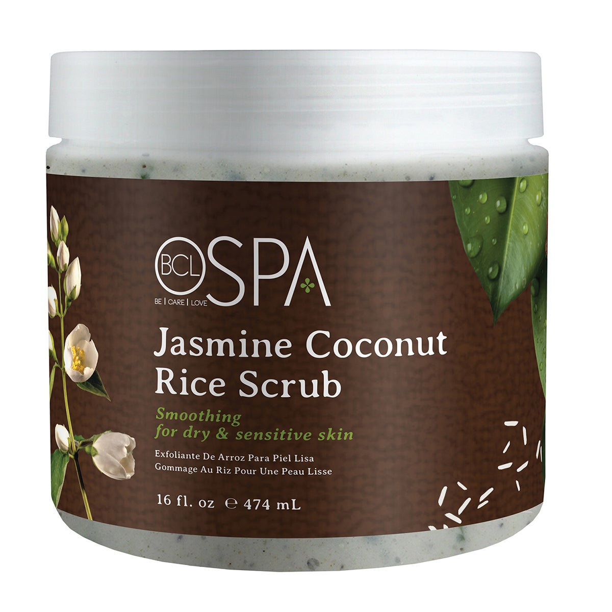 Dannyco - Spa Rice Scrub Jasmine Coconut 16oz