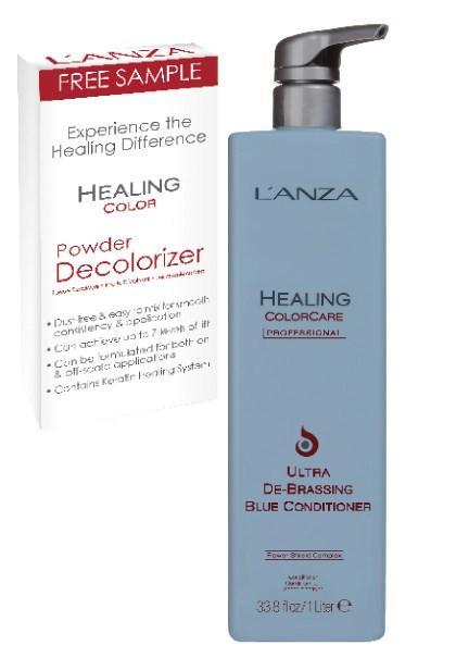 Lanza Healing ColorCare Ultra De Brassing Blue Conditioner Ltr