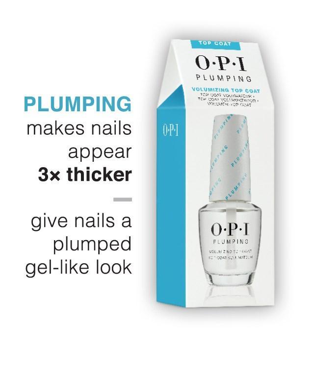 OPI - Top Coat - Plumping