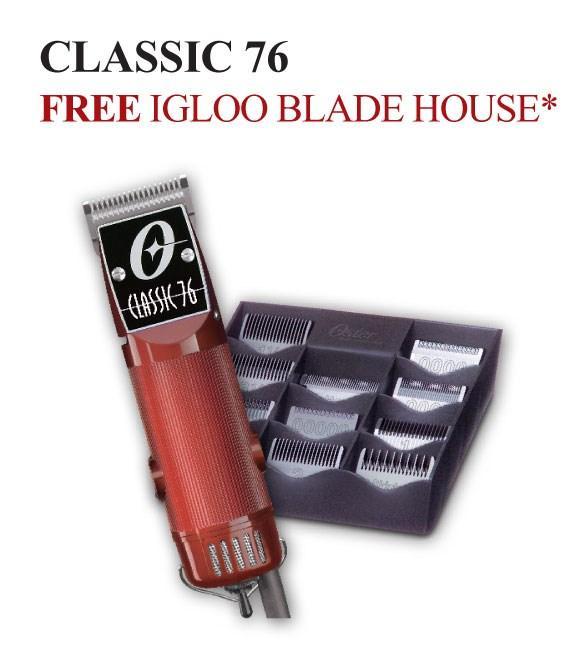 Clipper Classic 76 con alojamiento de cuchillas