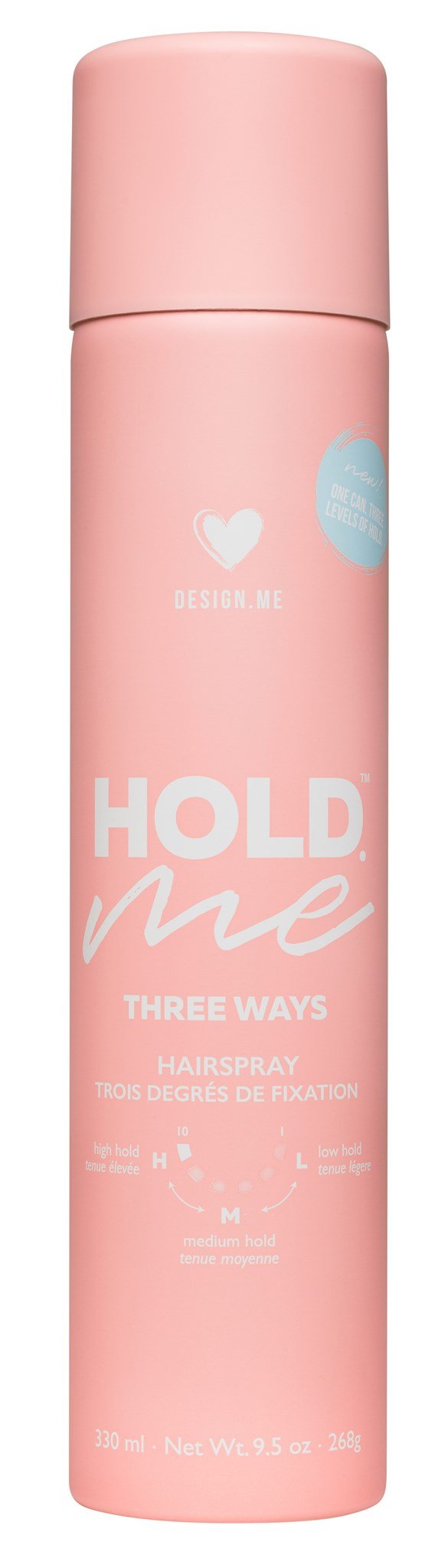 DesignMe Hold ME Three Ways Hairspray 330ml