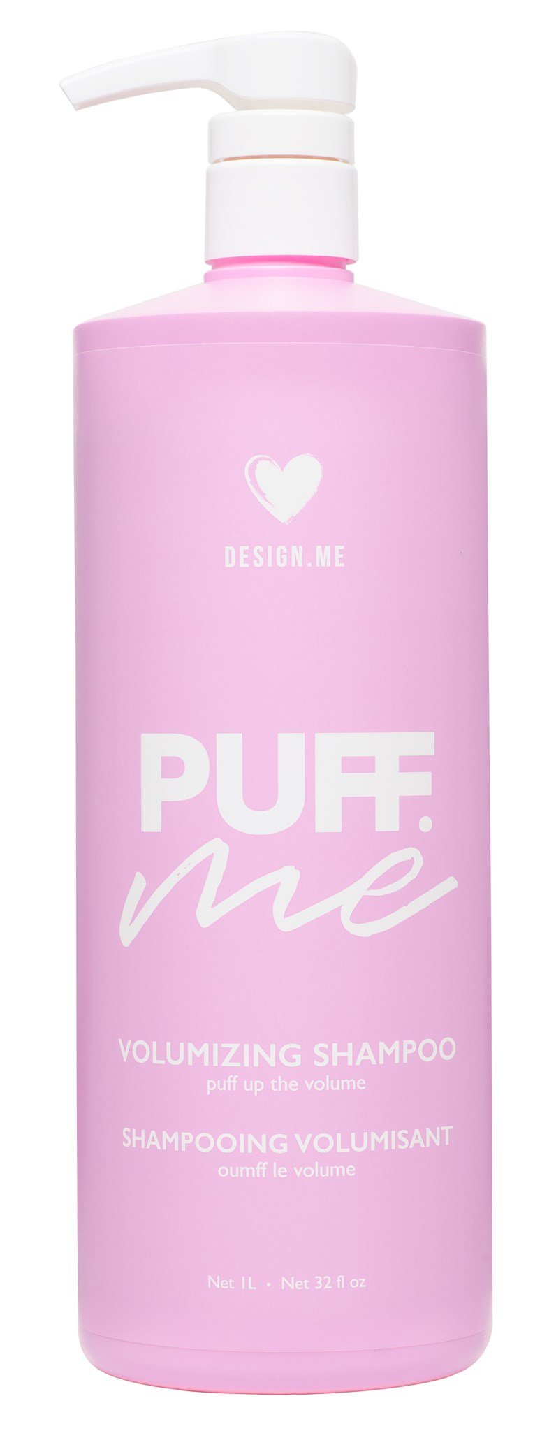 DesignMe Puff ME Volume Shampoo Ltr - Salons Direct