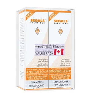 Segals Solutions Sensitive Allergic Shampoo and Conditioner Duo (250ml)