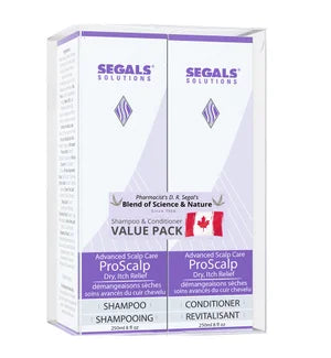 Segals Solutions Psoriasis Anti Itch Shampoo and Conditioner Duo (250ml)