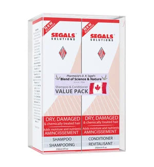 Segals Solutions Dry Damage Repair Shampoo and Conditioner Duo (250ml)