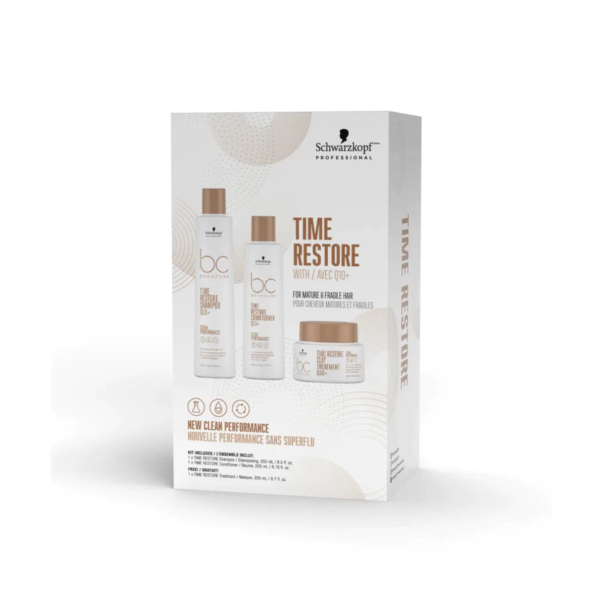 Schwarzkopf - BC Time Restore Clean Holiday Gift
